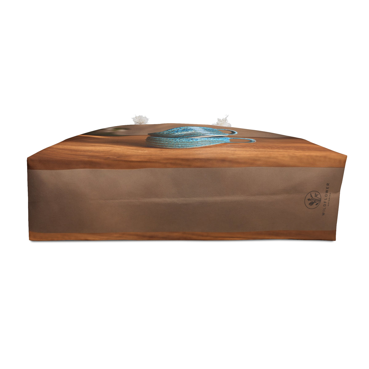 Pottery Lover Travel Bag | Blue Ceramic Mug Overnight Tote