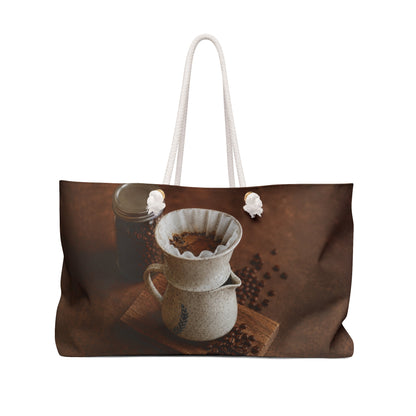 Ceramic Coffee Travel Bag | Botanical Pour Over Tote