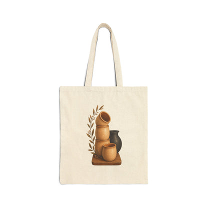 Pottery Lover Tote Bag | Handmade Ceramic Tumbler Gift