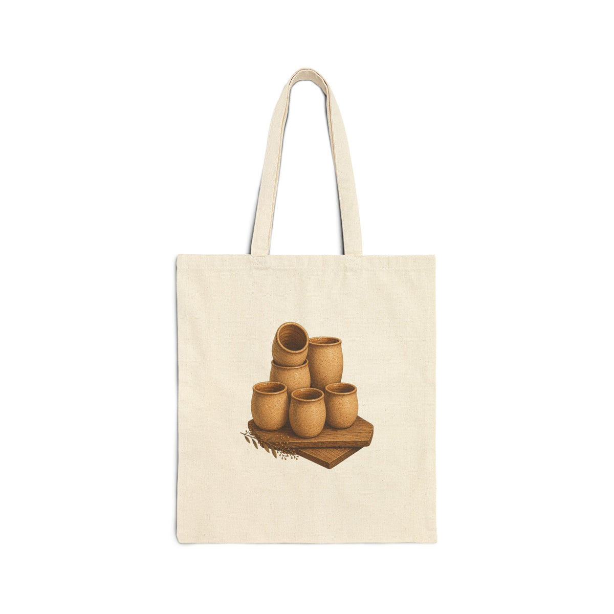 Pottery Lover Tote Bag | Natural Ceramic Tumbler Gift