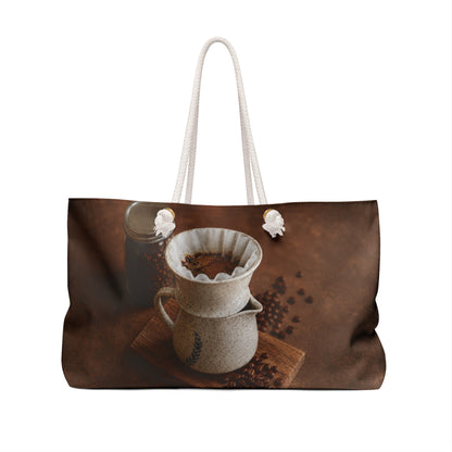 Ceramic Coffee Travel Bag | Botanical Pour Over Tote