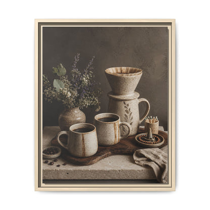 Biblical Pottery Canvas Wall Art, 16" x 20" | Rustic Decor