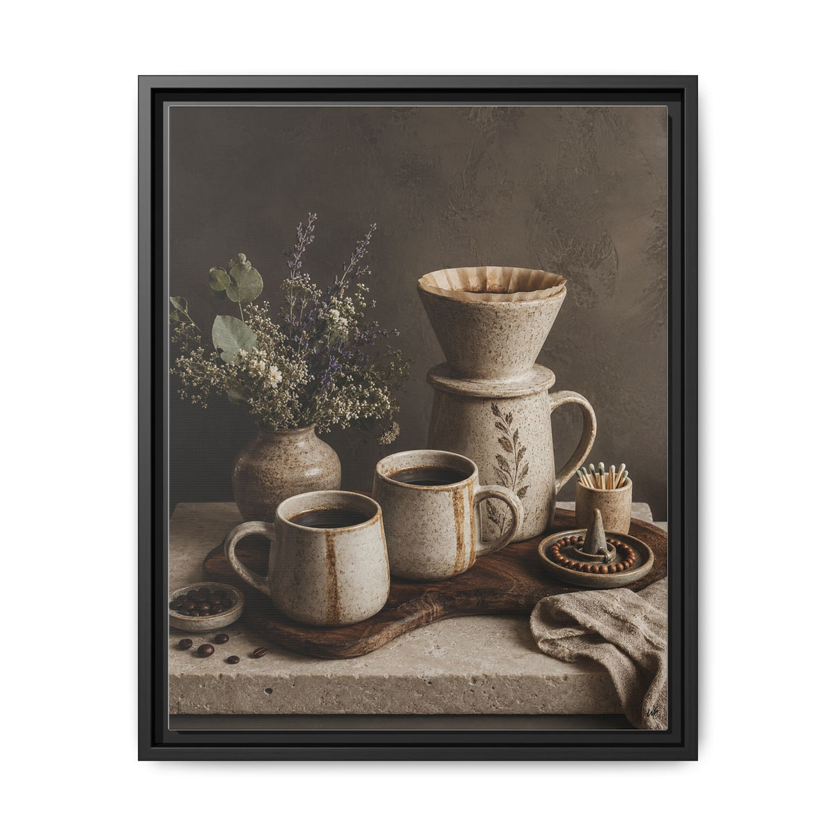 Biblical Pottery Canvas Wall Art, 16" x 20" | Rustic Decor