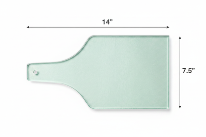 Moose Glass Cutting Board | Rustic Lodge Kitchen Decor