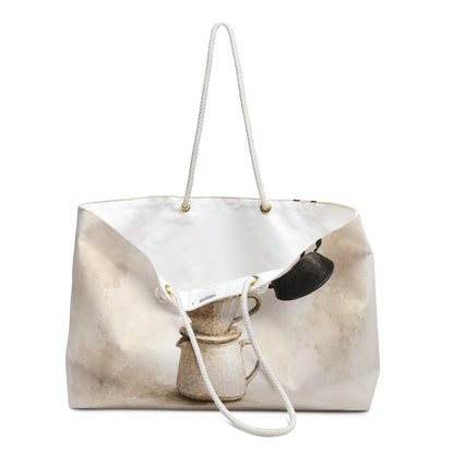 Coffee Lover Weekender Bag | Ceramic Pour Over Travel Tote