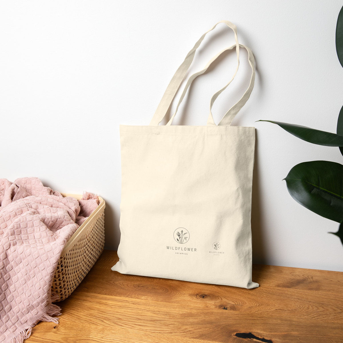 Biblical Pottery Tote Bag | Matte Black Vessel Christian Gift
