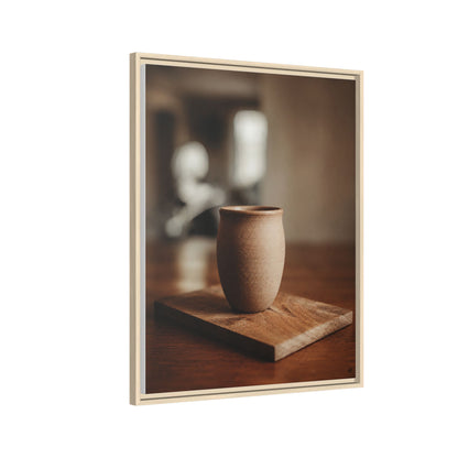 Pottery Still Life Canvas Wall Art, 16" x 20" / 24" x 30"