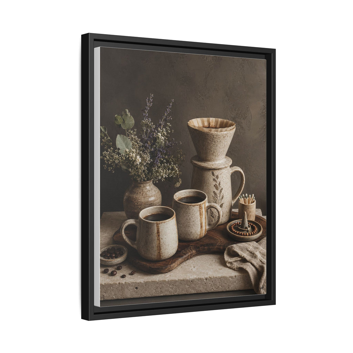 Biblical Pottery Canvas Wall Art, 16" x 20" | Rustic Decor