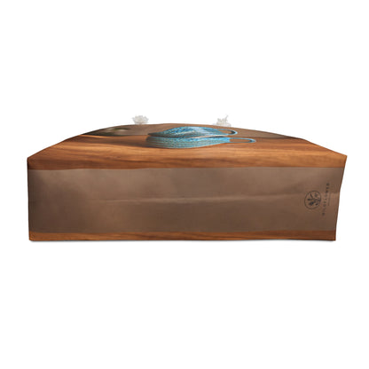 Pottery Lover Travel Bag | Blue Ceramic Mug Overnight Tote