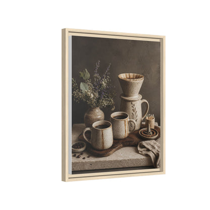 Biblical Pottery Canvas Wall Art, 16" x 20" | Rustic Decor